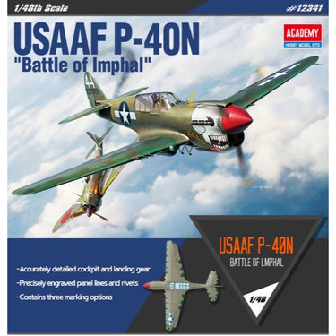 Academy 12341 1/48 USAAF P-40N Warhawk